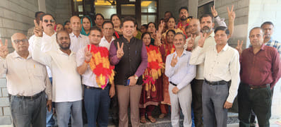 Rajkumari elected unopposed as BDC Chairperson in Nagrota Bagwan.