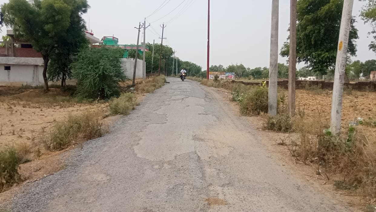 Panasa-Kachari road in dilapidated condition; villagers furious