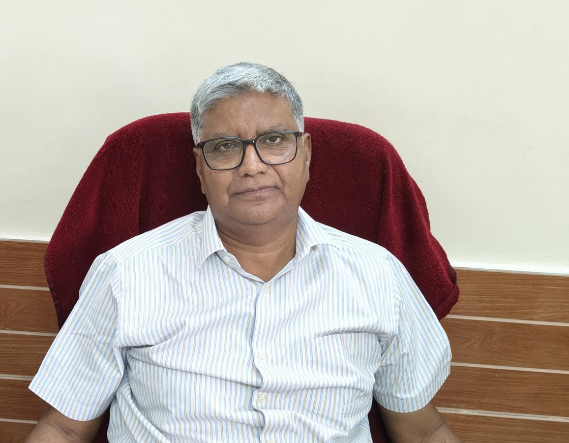 Prof. Kirti Pandey assumed the responsibility based on seniority following the superannuation of the incumbent.