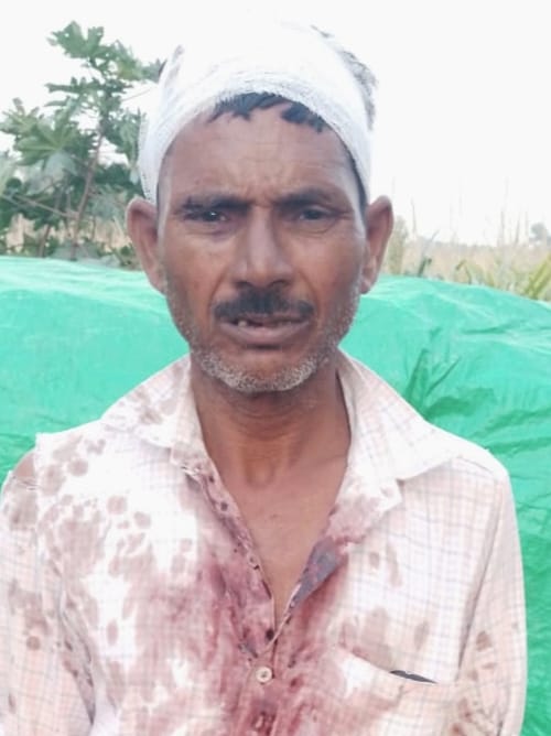 Bahrampur village head beaten by neighbors; five injured.
