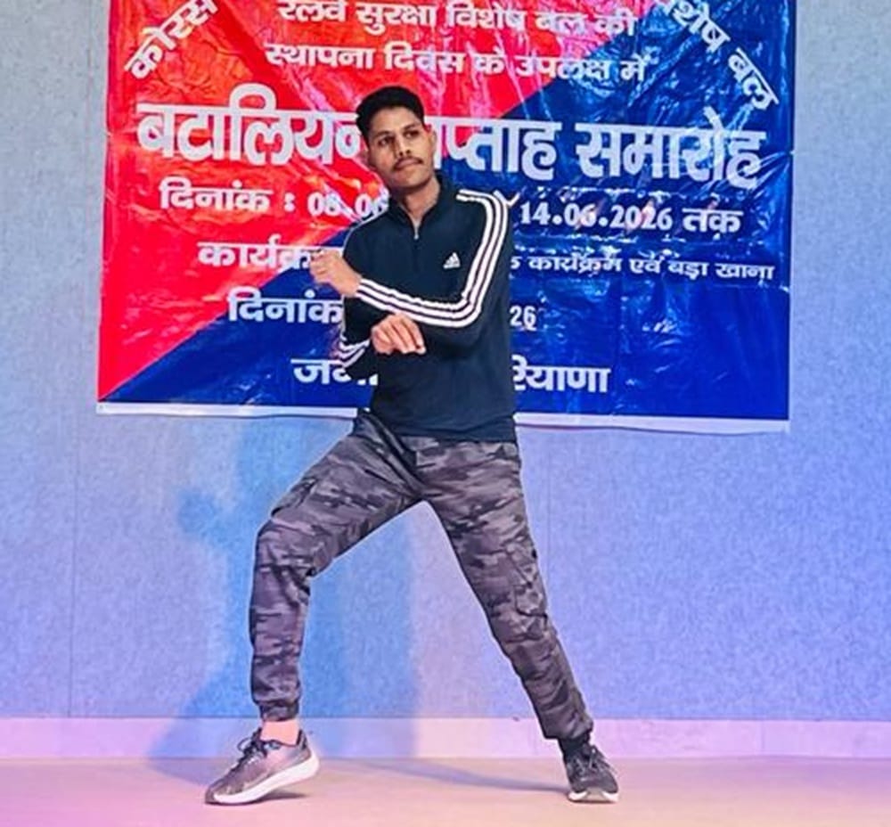 RPSF jawans displayed their talent