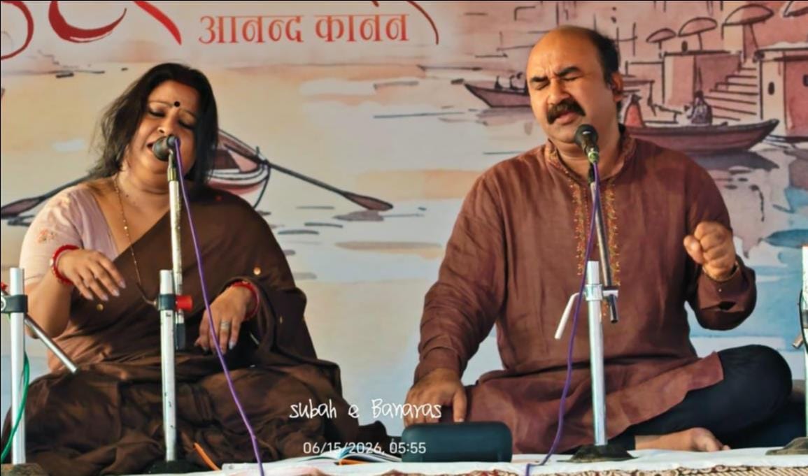 Dr. Charuchandra sang with his wife in Raga Vairagi Bhairava