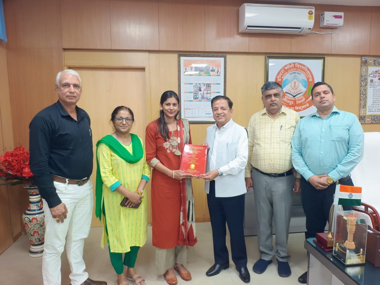 Preeti awarded PhD degree.
