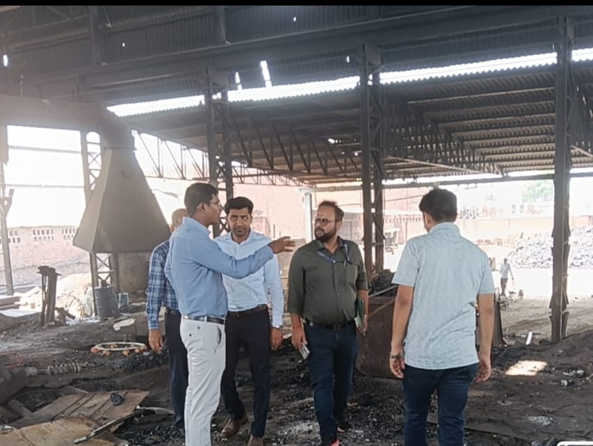 Notices issued to industries for non-functional air pollution control equipment.