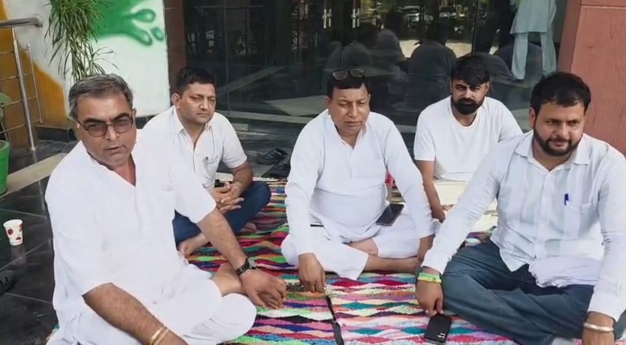 Councilors staged a sit-in demanding the permanent appointment of a CEO.