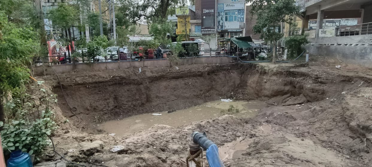 Unlikely that the stormwater drainage project for Urban Estate-II will be completed on schedule.