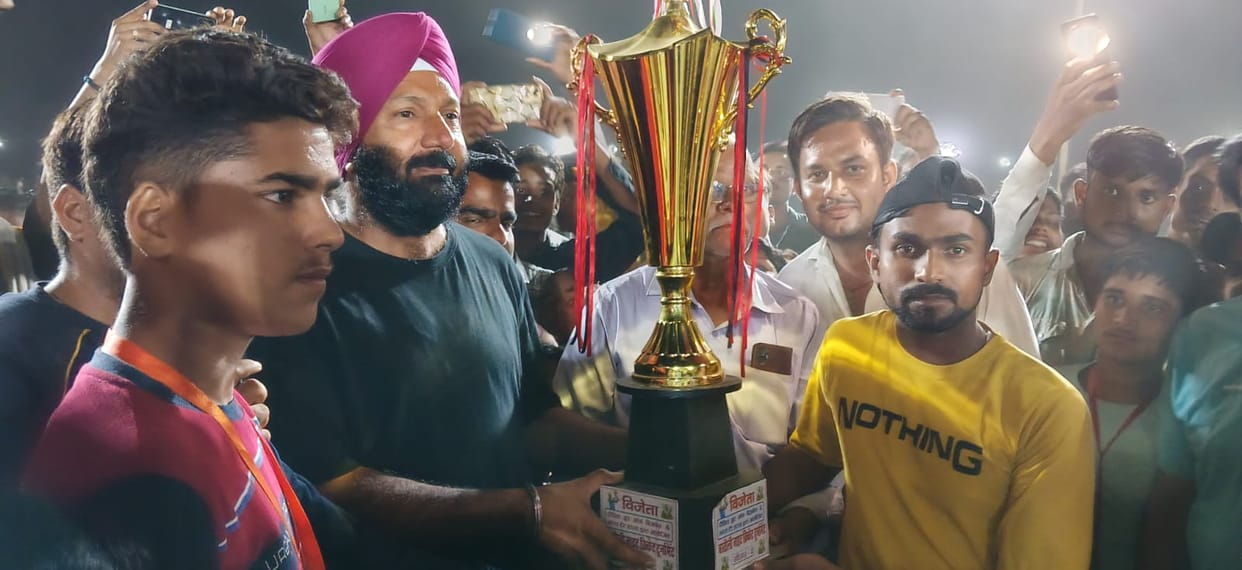 Zaharuddin XI became Bastauli Night Cricket Champion