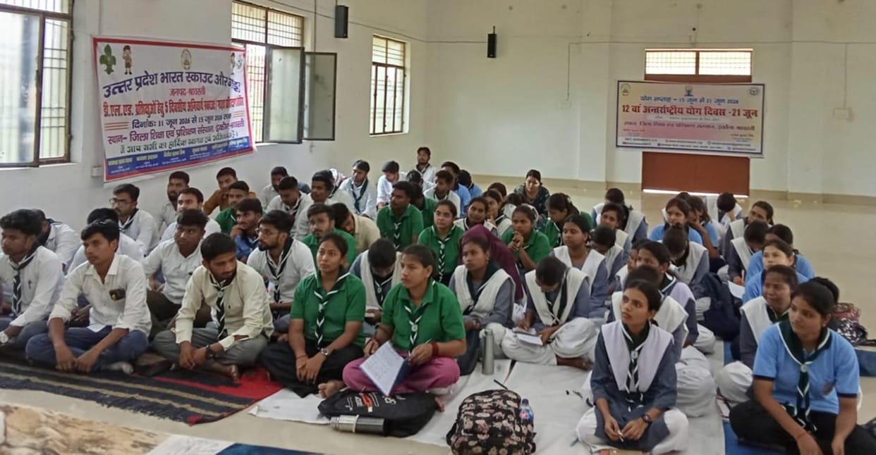 Scout and Guide training concludes.