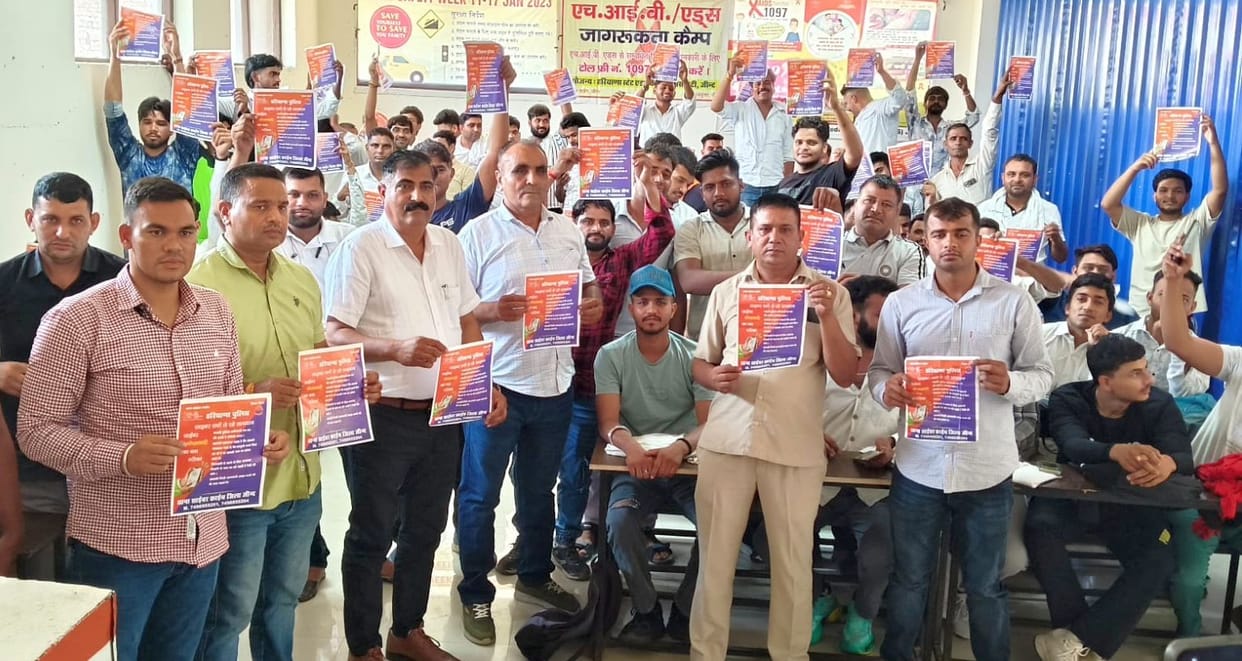 Message given to trainees to stay away from drugs