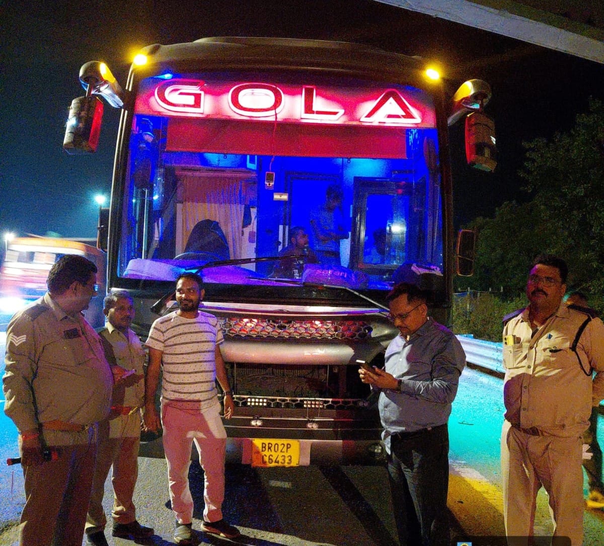 Action against vehicles plying without tax and fitness certificates.