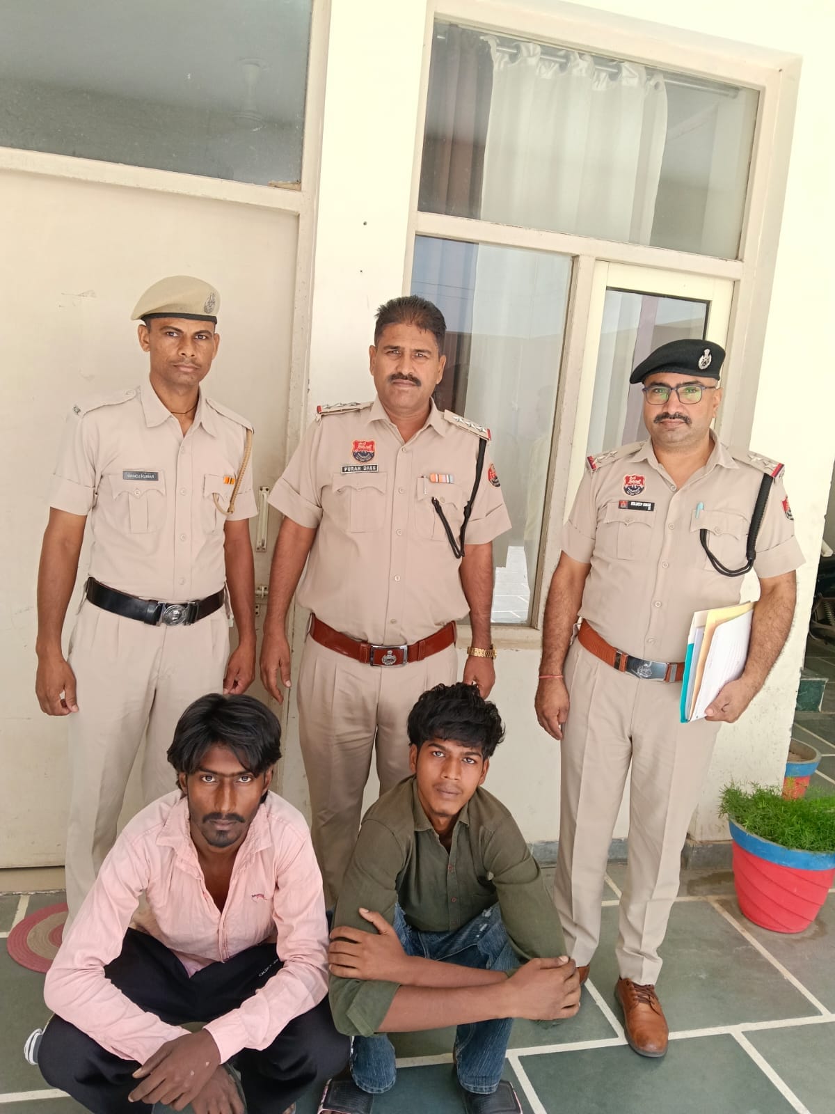 Two accused arrested in case of extortion, threat and vandalism in Dhaba