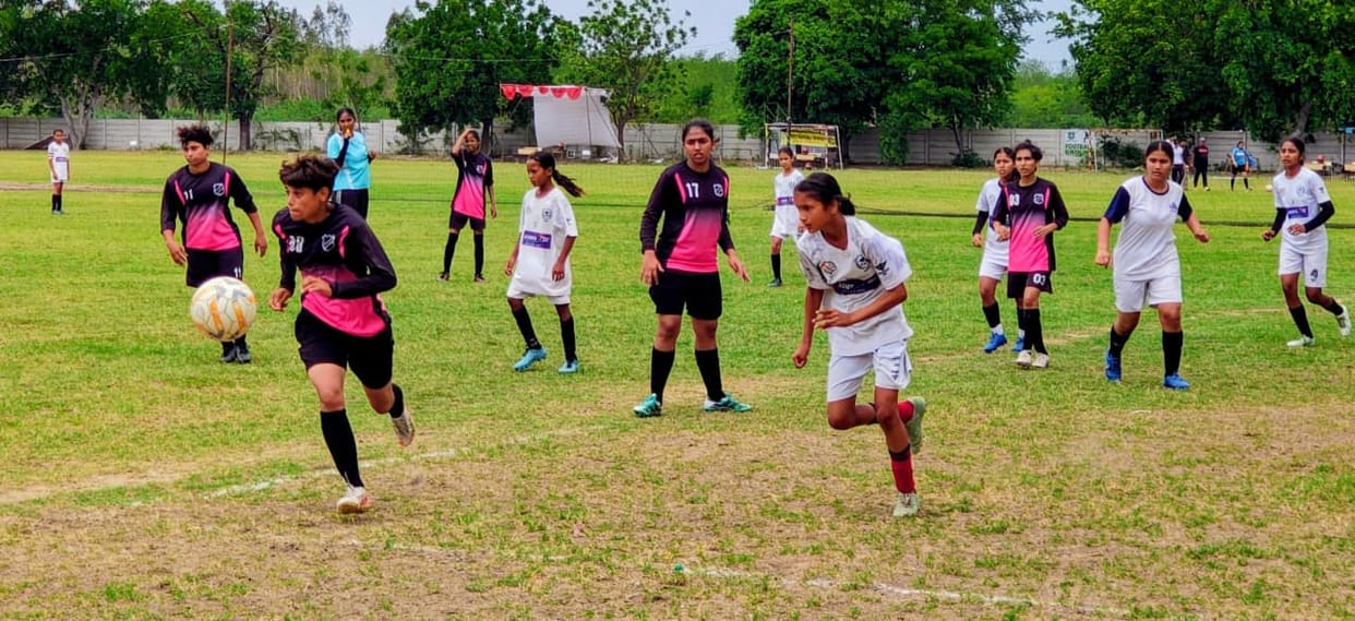Rohtak defeated Jind 1-0 in the football tournament.