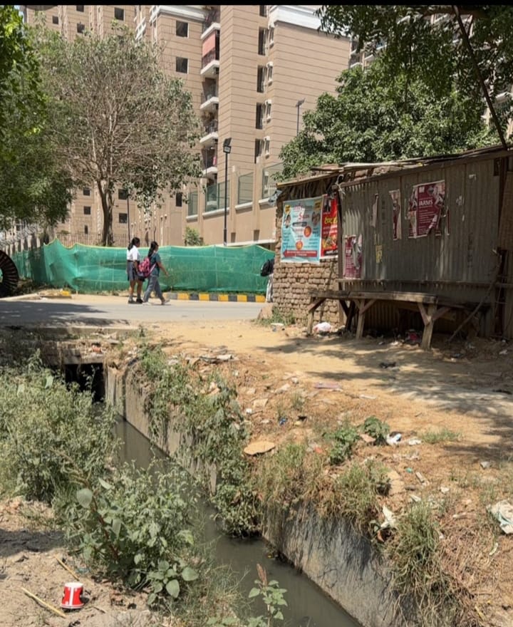 Concerns mount over open drains due to the stench and the risk of accidents.