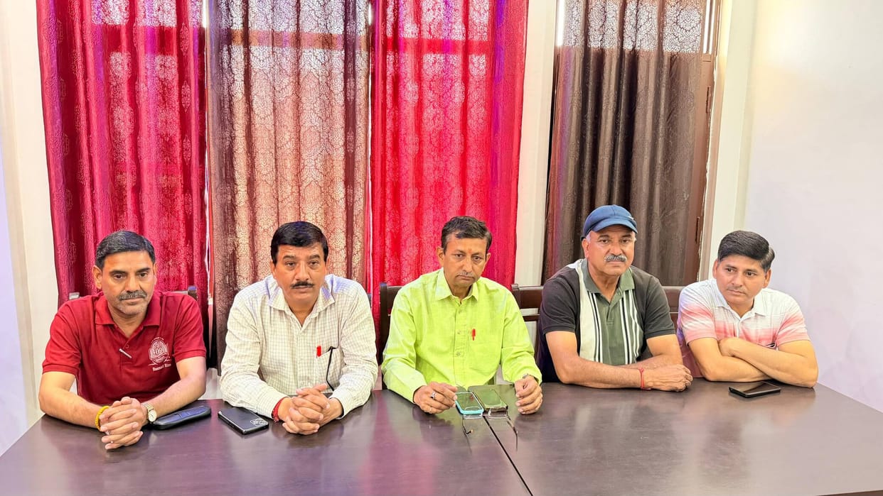 If the election for President and Vice-President is not held within two days, we will stage a sit-in outside the SDM office: Rajendra Garg.