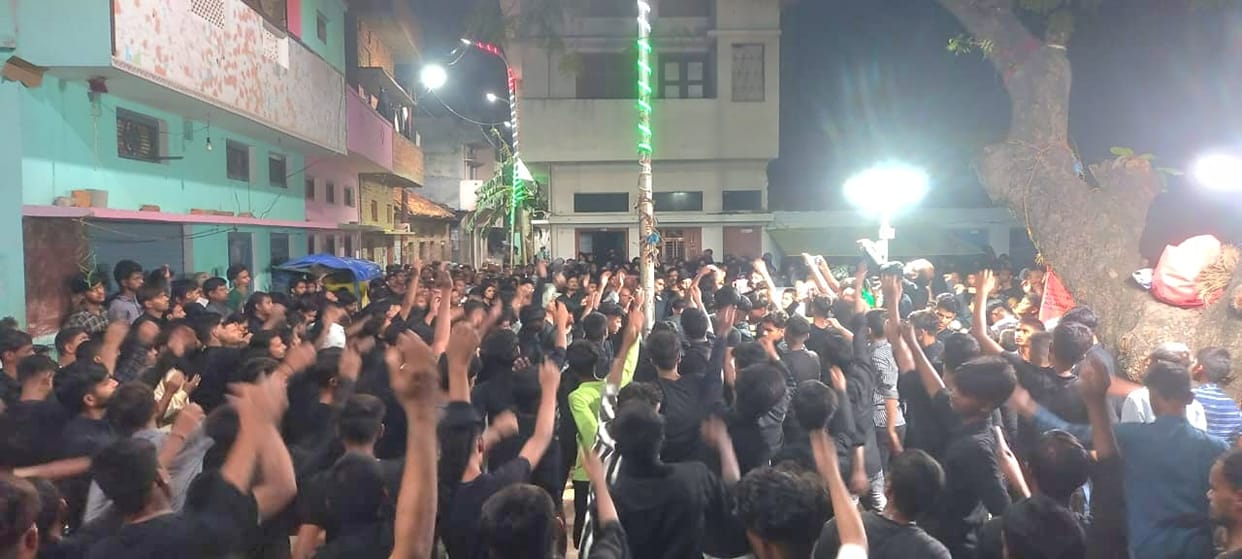 Imam Hussain remembered through a procession.