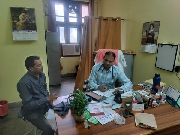 80 typhoid cases reported at the District Ayurvedic Hospital in a week.