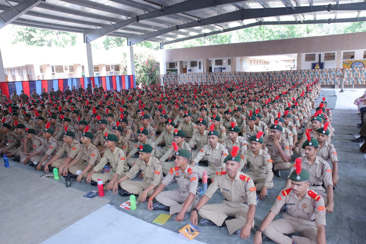 Inauguration of the 10-day camp of the 25 UP NCC Battalion
