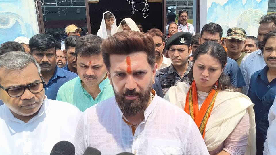 केंद्रीय मंत्री चिराग पासवान