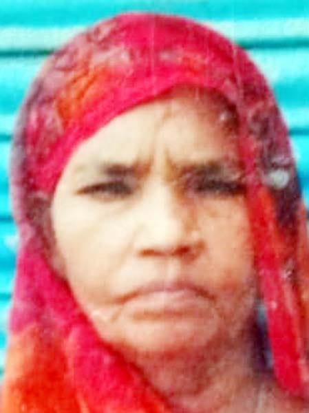 Elderly woman dies after coming into contact with a live electric current from a fan.