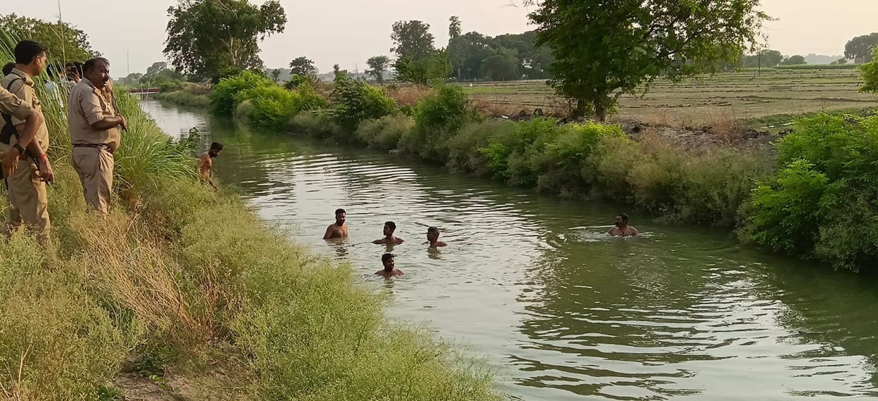 Punishment for spitting in a canal