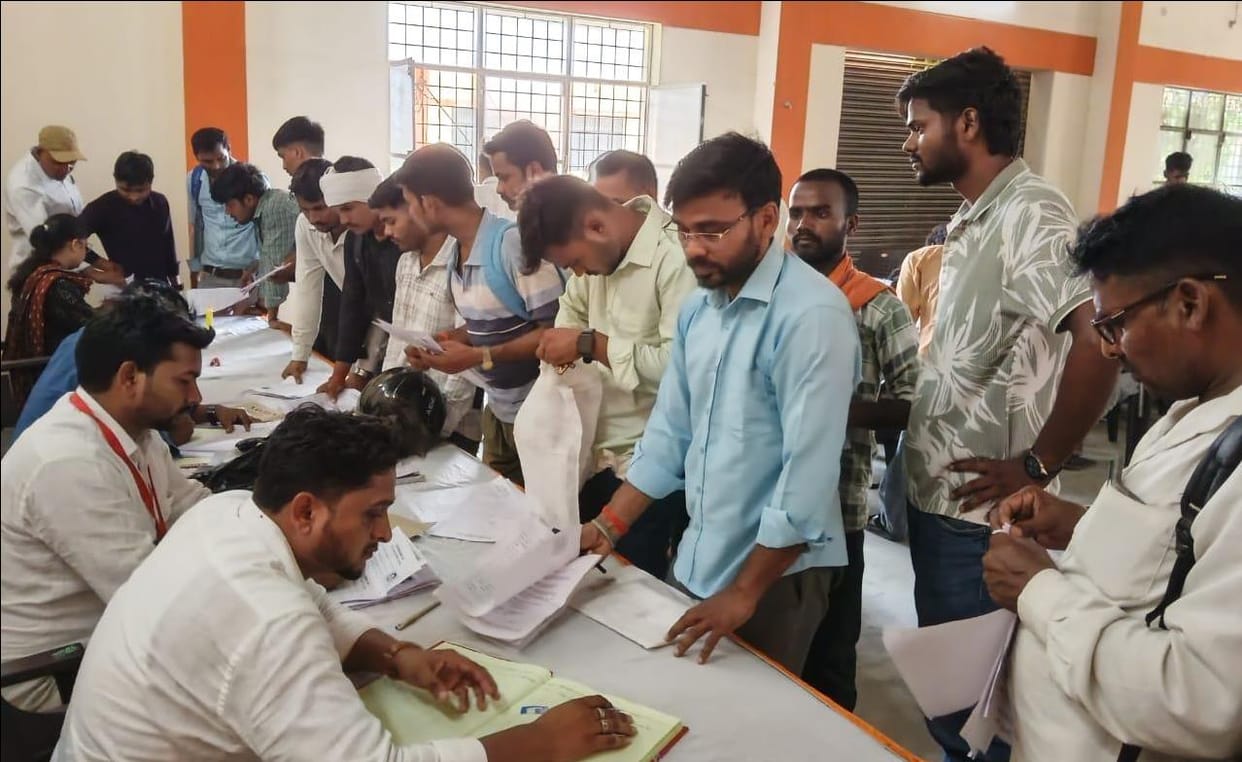 262 candidates received appointment letters at the job fair.