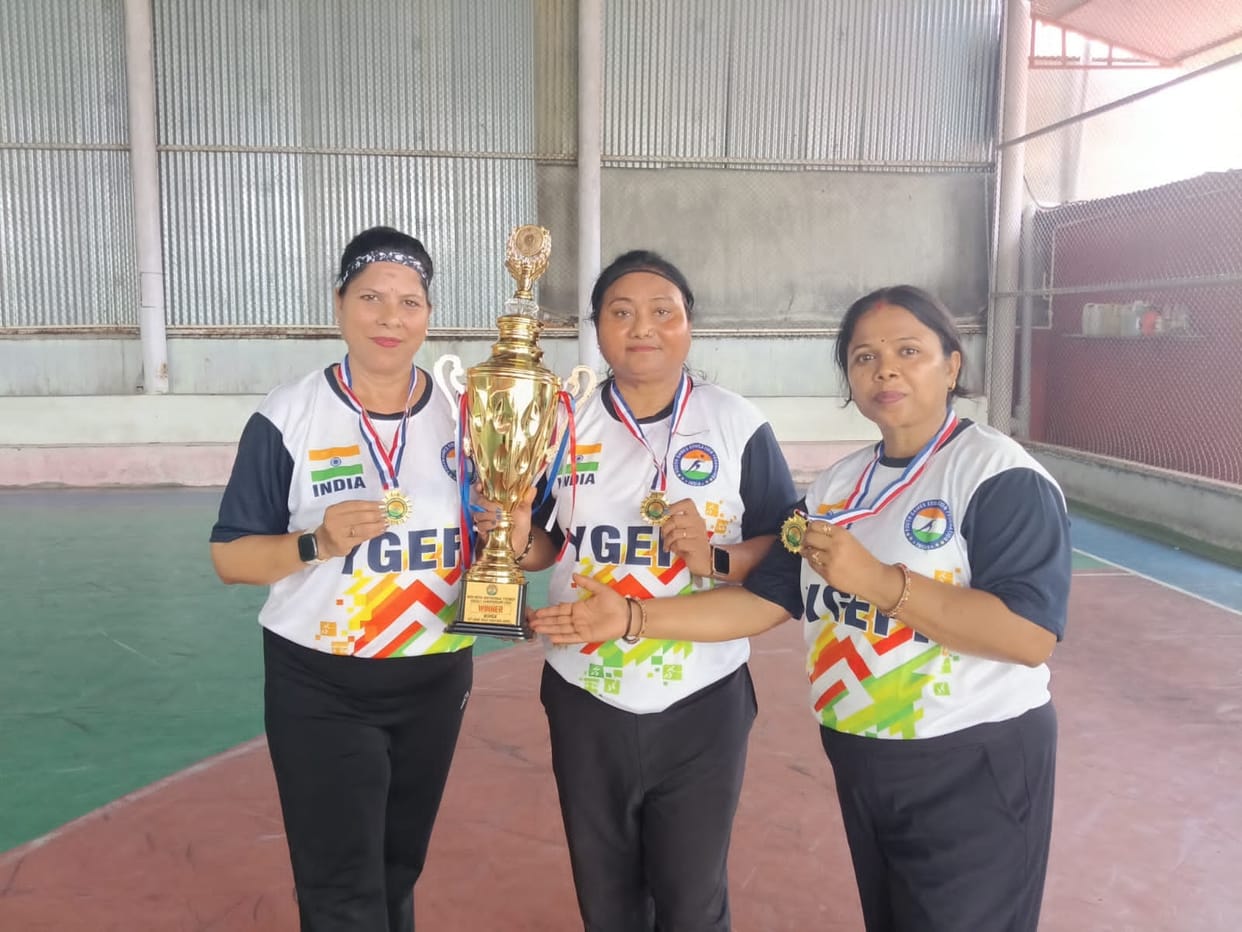 Tricolour flies high in Nepal; Indian women's hockey team wins Indo-Nepal series.