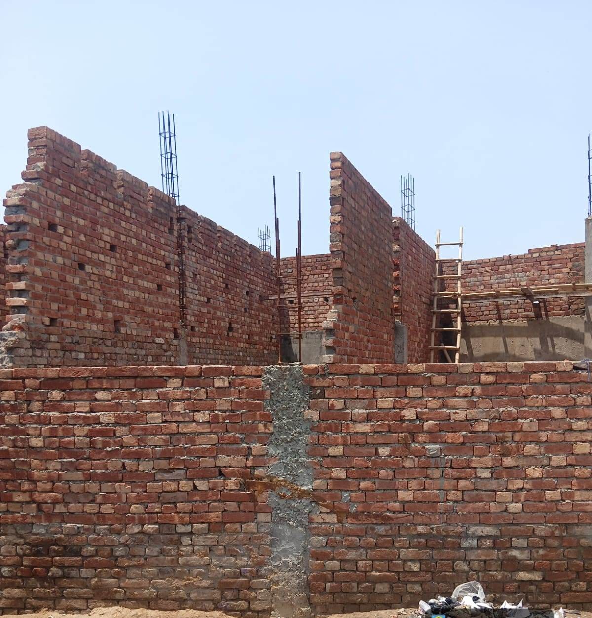 Issue of illegal construction on pond land heats up; Chairperson seeks police force.