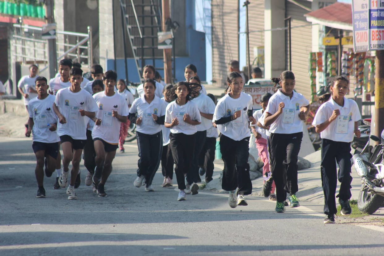 Shankar and Pooja ran the fastest.