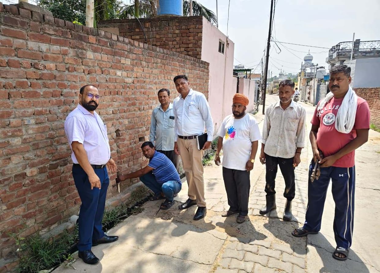 The department disconnected 32 illegal water connections.