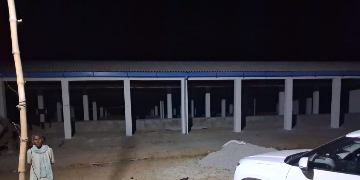 Construction of cow shelters stalled due to non-payment of installments