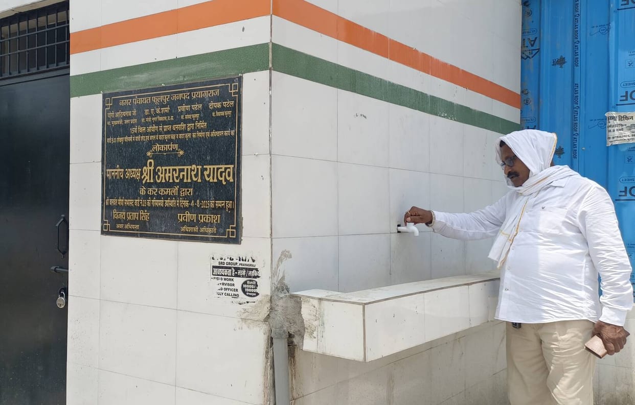 Villagers parched in scorching heat; water coolers non-functional for months in many places