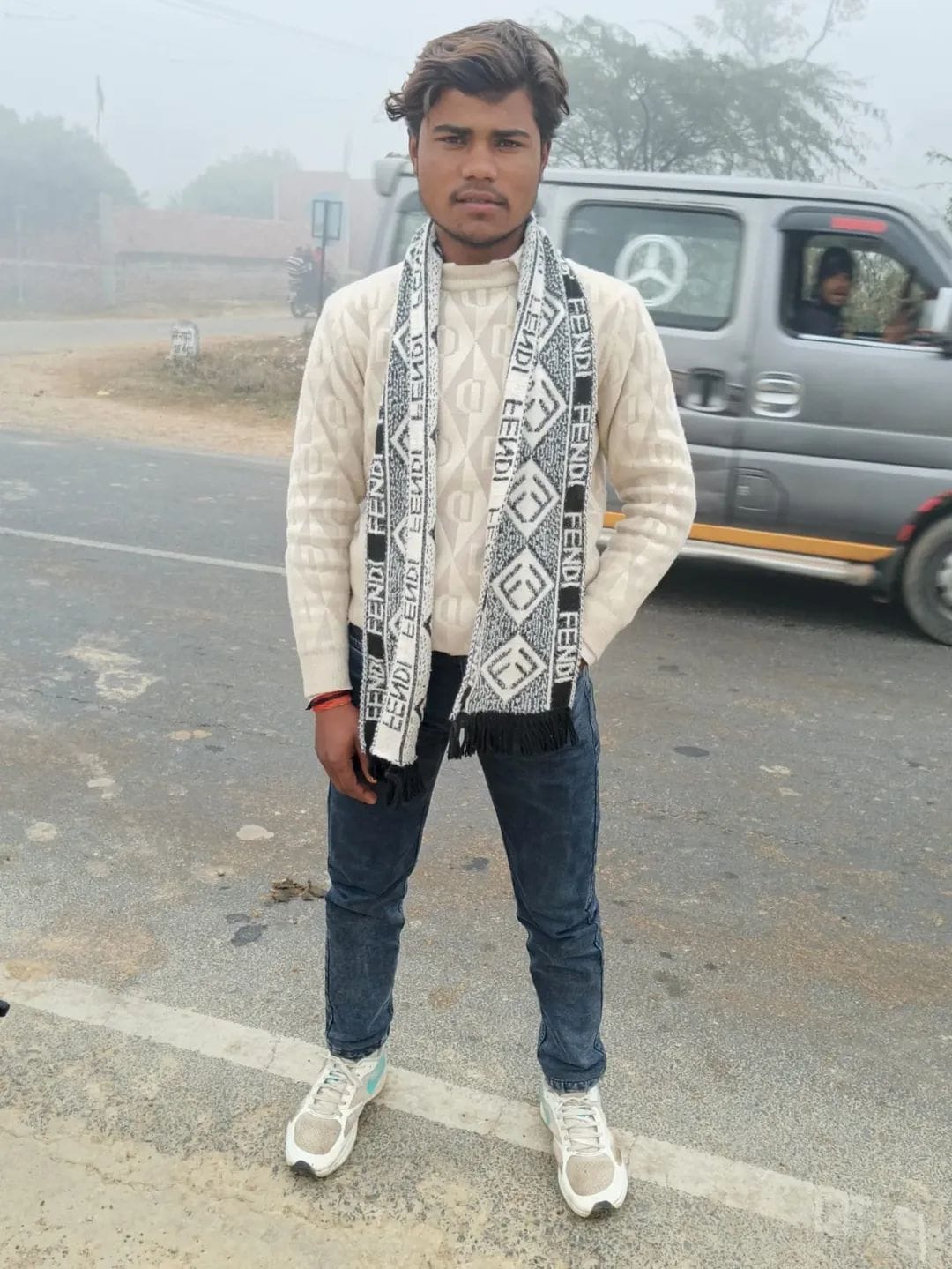 Youth dies in road accident at Jagatpur intersection.