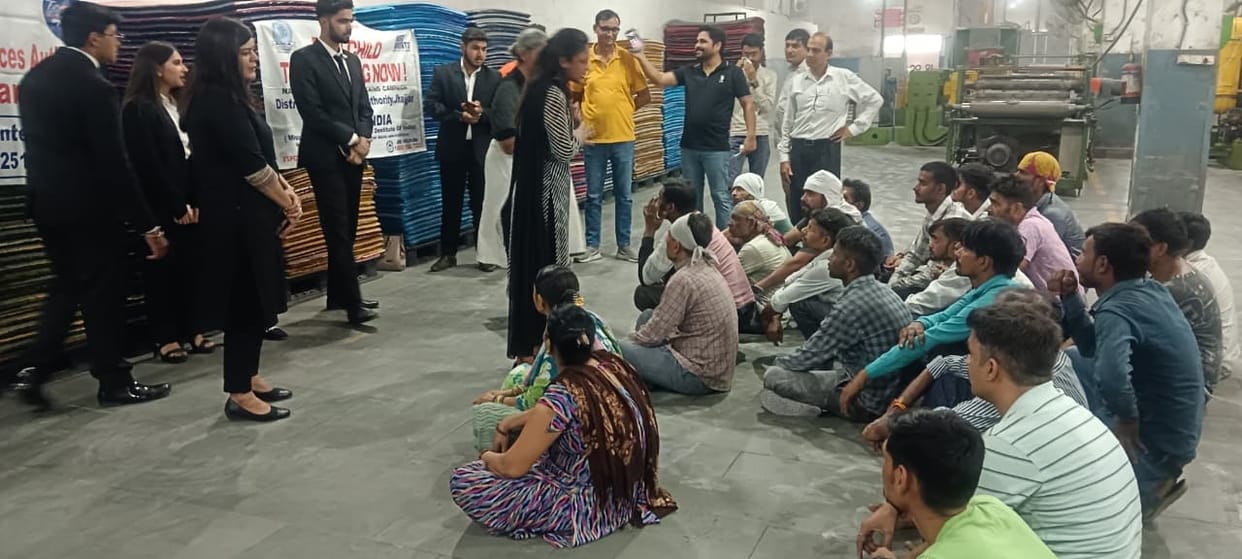 Created awareness about child labour laws and penal provisions.