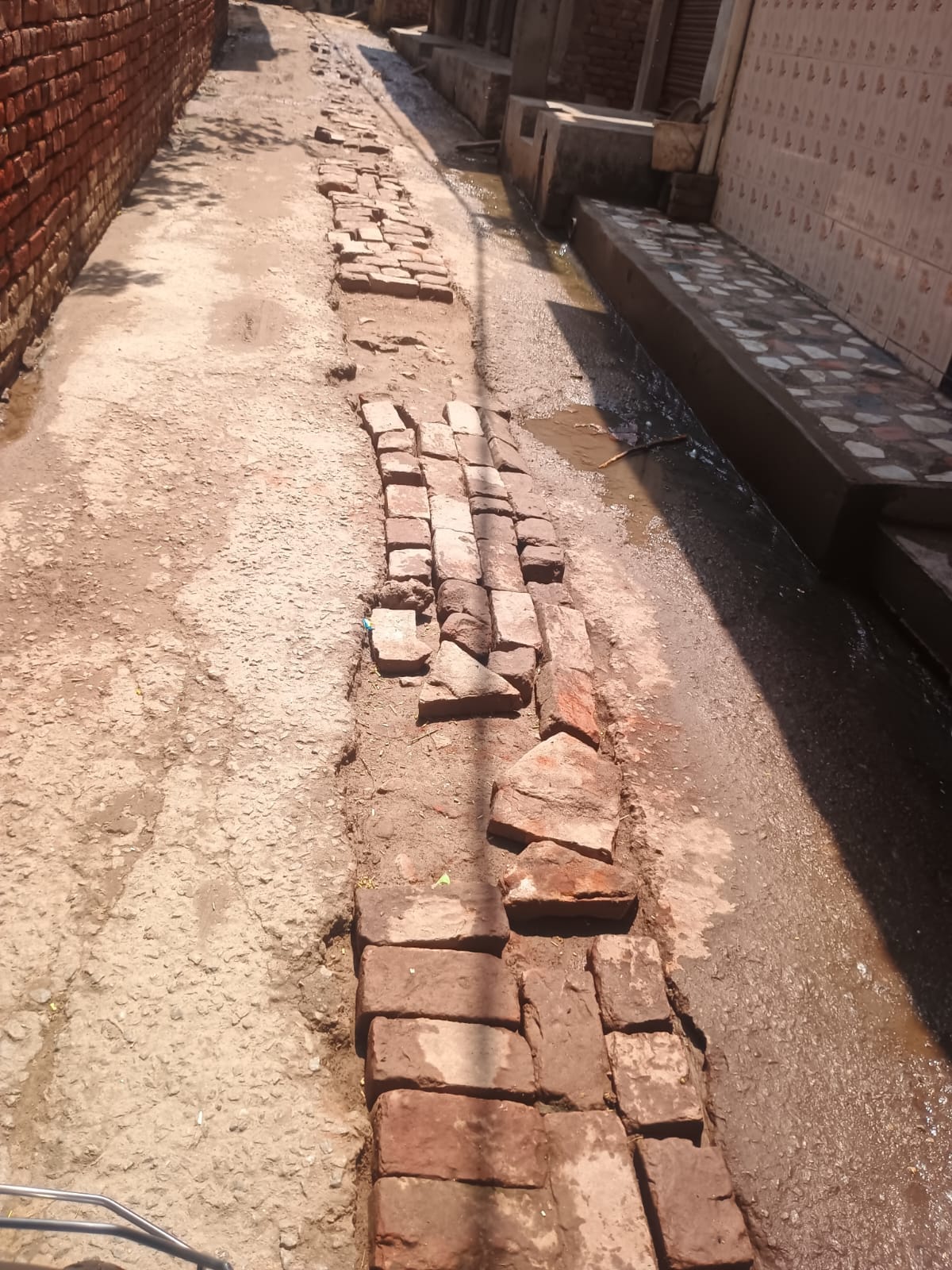 Investigation: Streets not repaired after pipeline installation; becoming a nuisance.