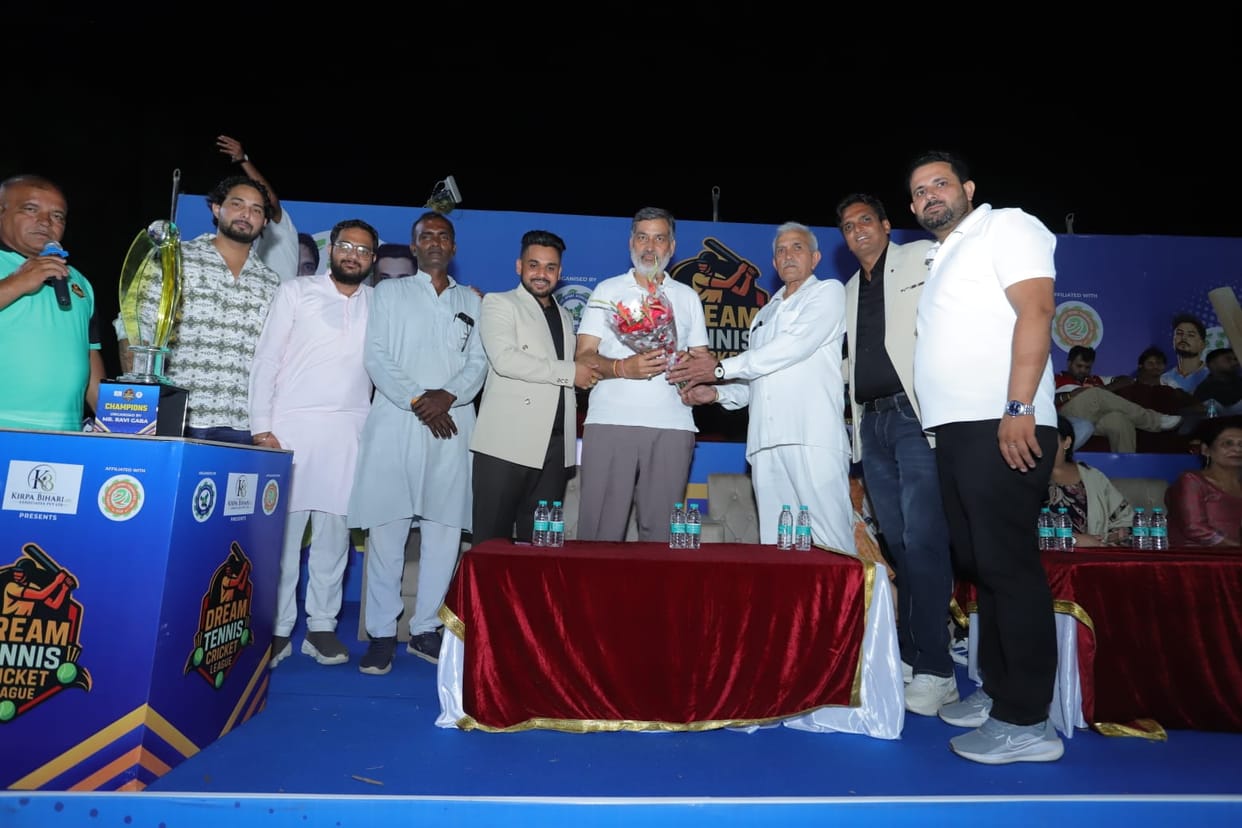 Dream Tennis Cricket League kicks off in Samana Bahu; matches to be held until the 21st.