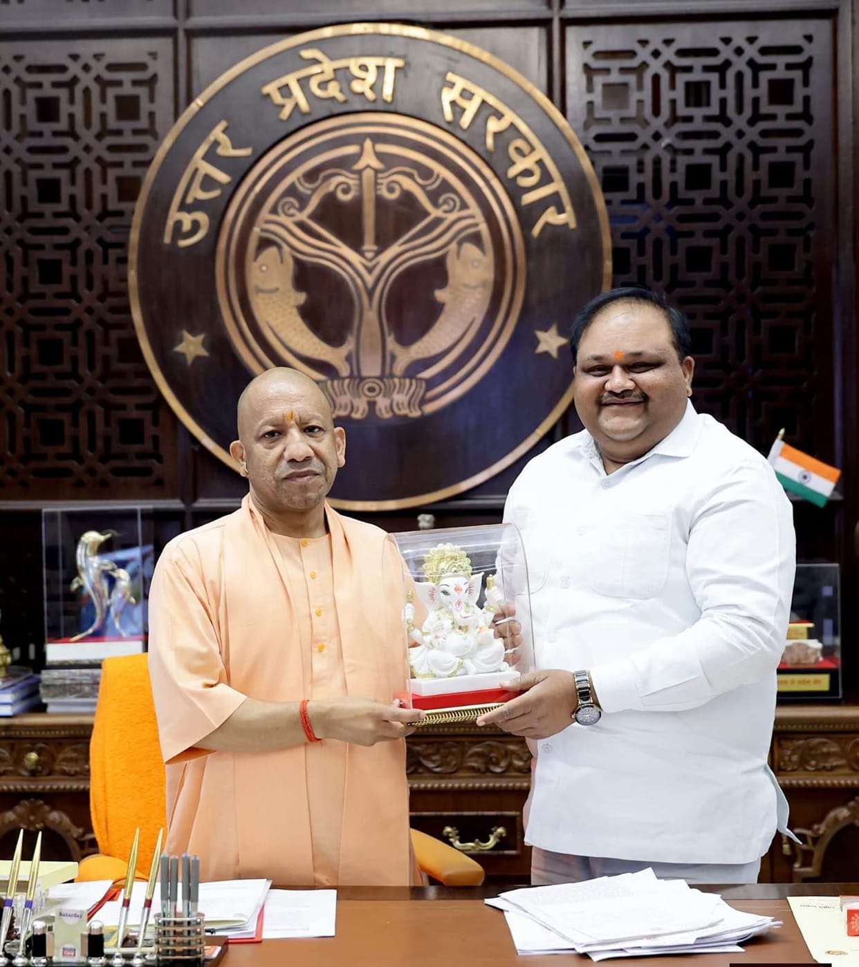 MLA demands construction of Bhagwan Parshuram Dwar at Bareilly Mod.
