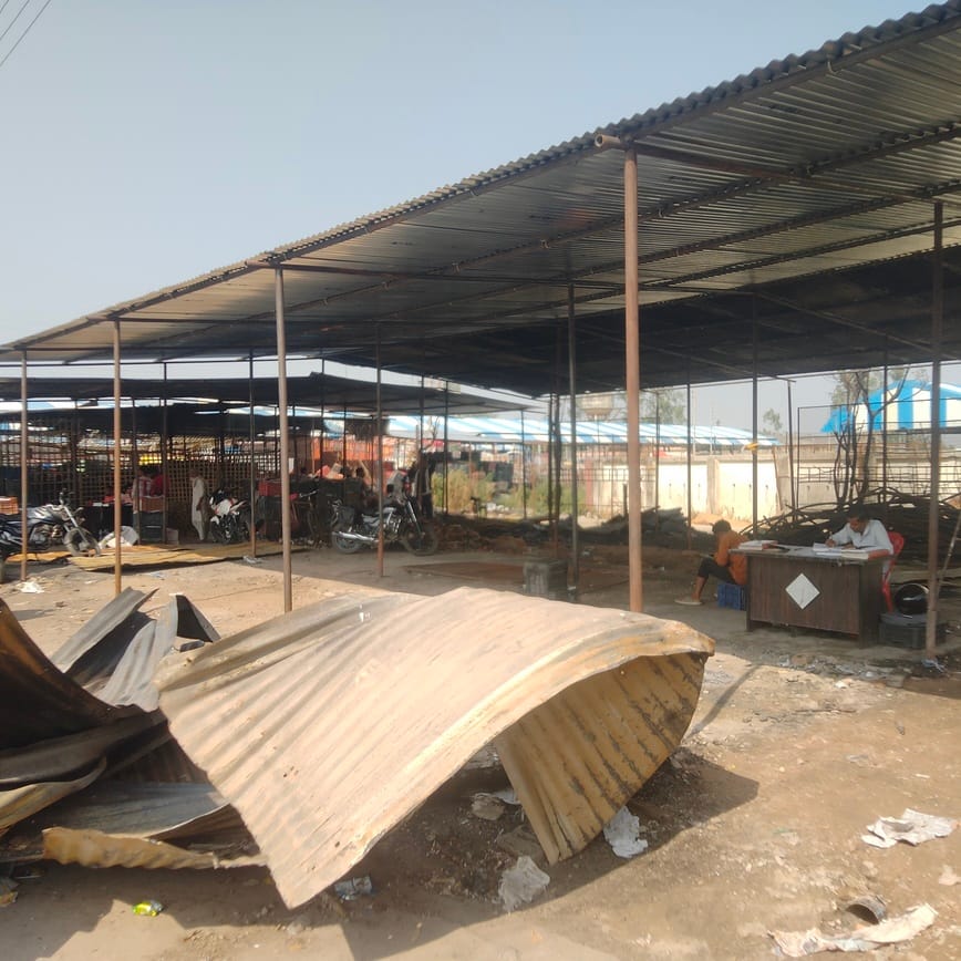 Traders shaken by repeated fire incidents; questions raised about the market's security arrangements.