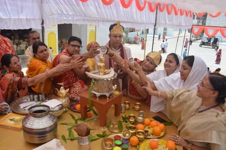 CM Yogi will lay the foundation stone for the 923 Jin-Putra temple today