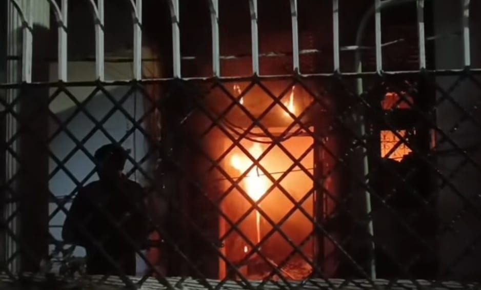 Businessman dies of suffocation in house fire