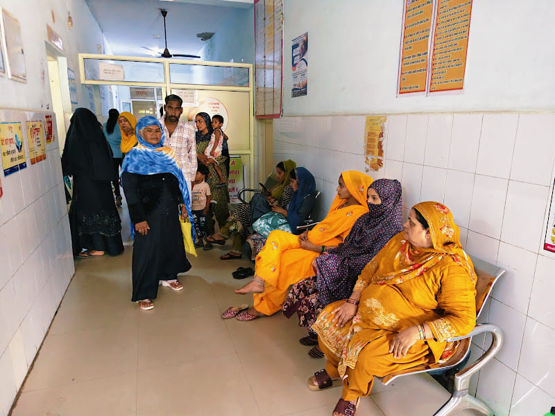 The machines are there but not operational; ultrasound services have been suspended for 10 years, and X-ray services are also affected.