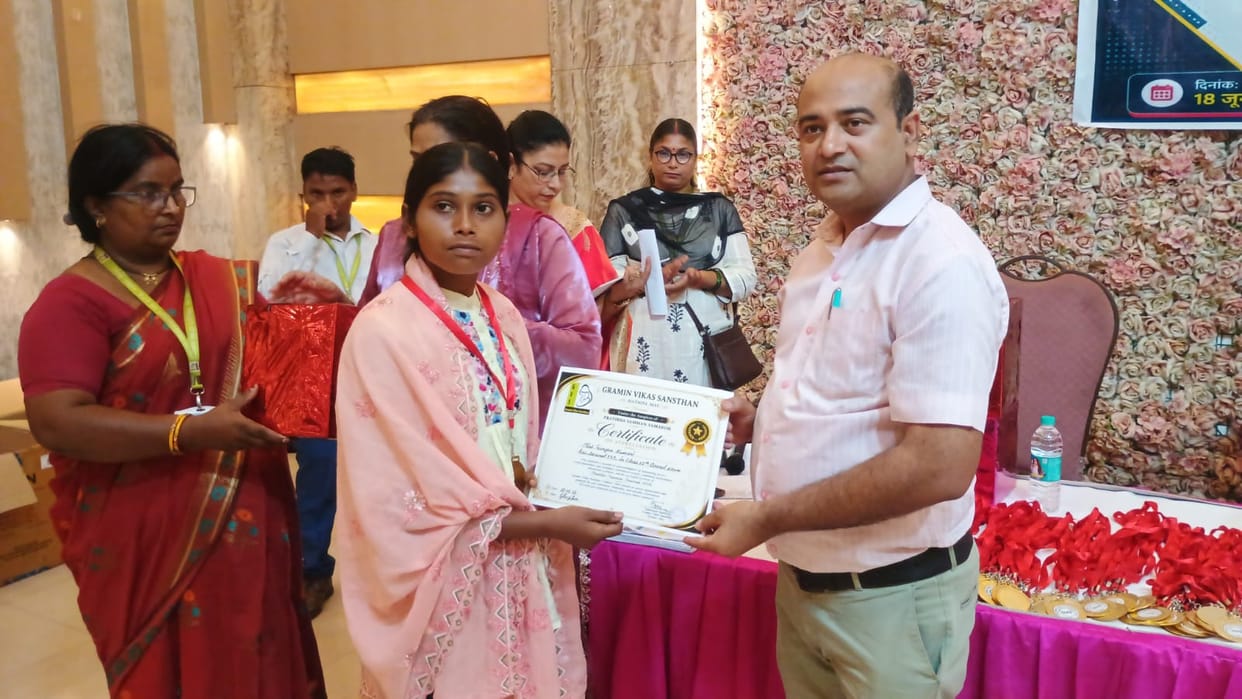 110 girls who did excellent work in the district were honored