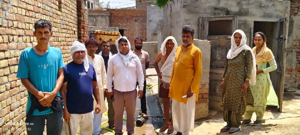 Water conservation campaign launched in Danoda Khurd, notices issued to 10 people