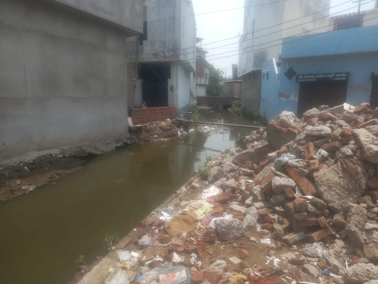Culvert demolished in the name of removing garbage, traffic affected