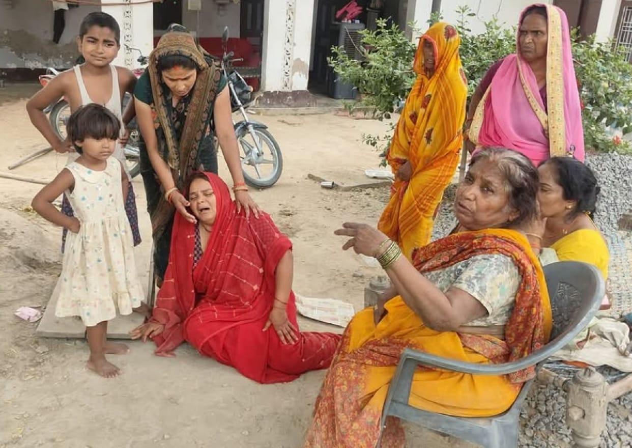 Farmer murdered over land dispute; tension in the village.