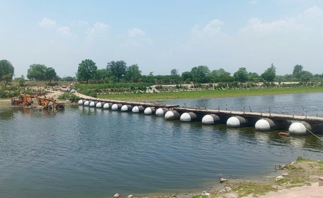 Bateshwar pontoon bridge reopens after repairs
