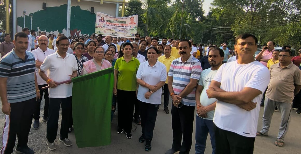 People were made aware through a rally held from the main gate of DDU to Nauka Vihar.
