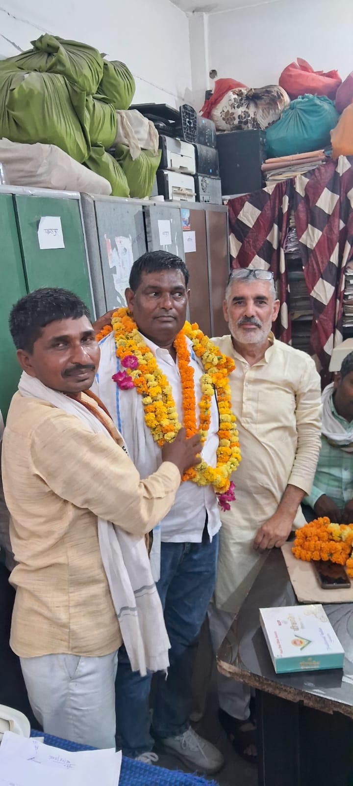 Basant Lal Saroj appointed District General Secretary of the Kotedar Sangh