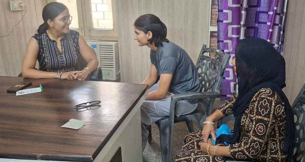 The camp explained the reasons for the breakdown of families.