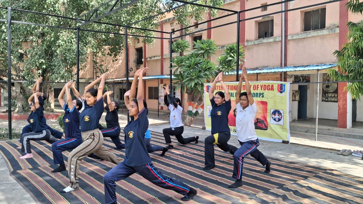 150 cadets will perform mass yoga on International Yoga Day.