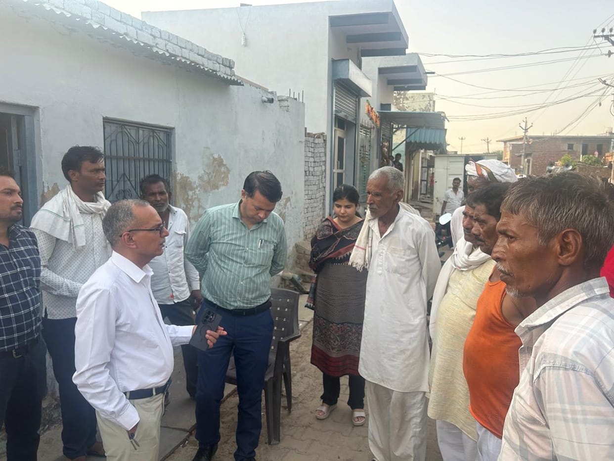 Inspected the SIR campaign in Tankri.